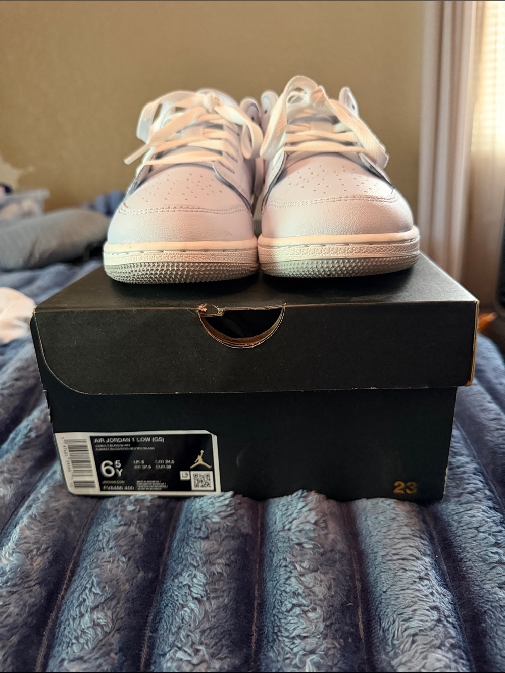 Jordan Kids Low-Top Sneakers - White